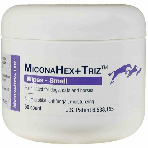 Miconahex+Triz Wipes, 50PK 16314